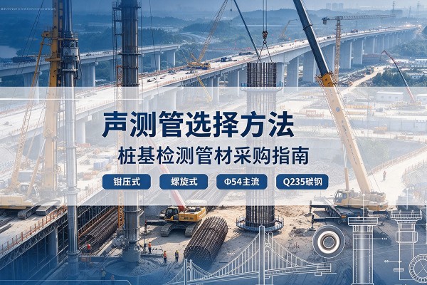 会宁声测管选型标准
