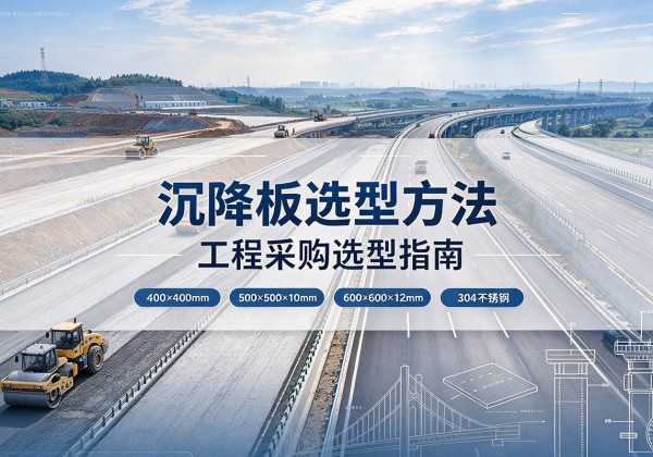 会宁沉降板选择方法