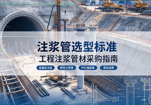会宁注浆管选型标准